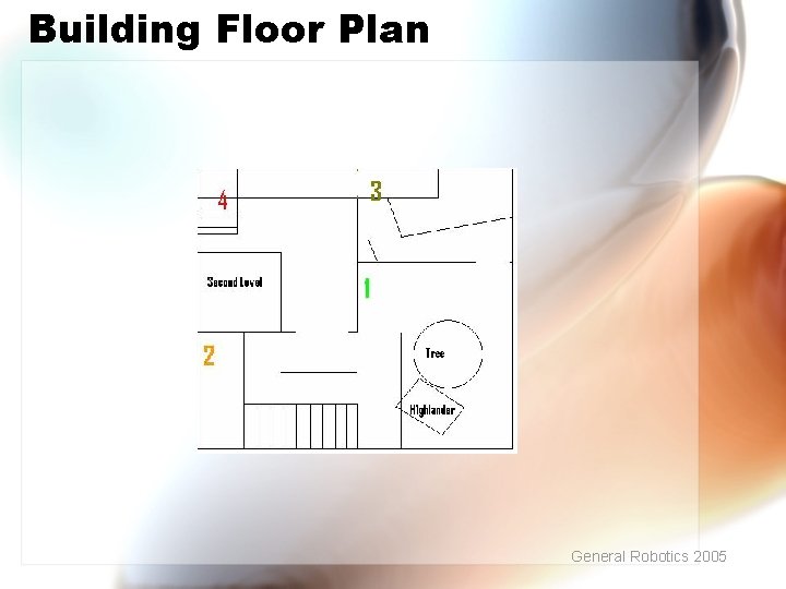 Building Floor Plan General Robotics 2005 