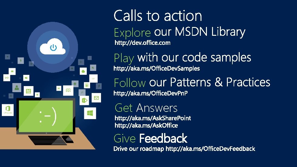 Explore Play Follow Get Answers Give Feedback 