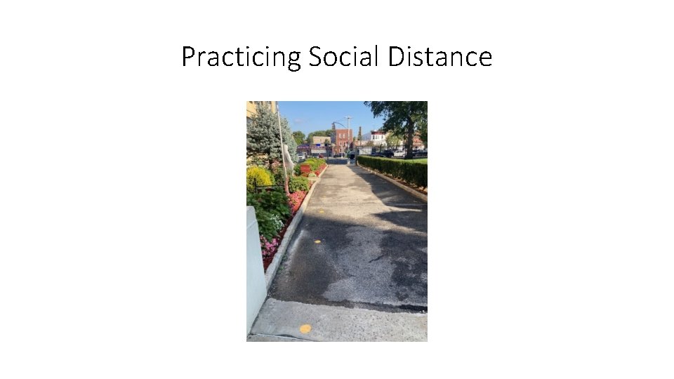 Practicing Social Distance 