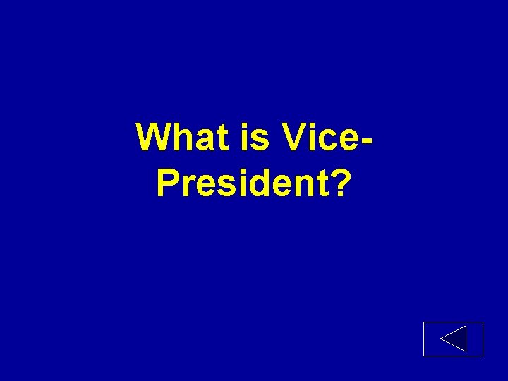 What is Vice. President? 