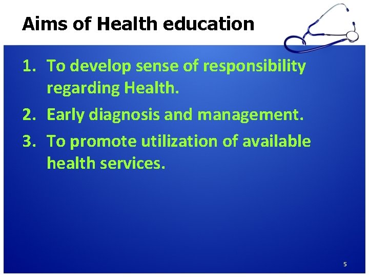 Health Education Prof Ashry Gad Mohamed 1 OBJECTIVES