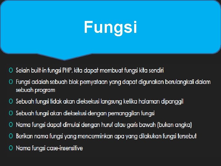 Fungsi Fungsi