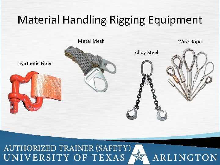 Material Handling Rigging Equipment Metal Mesh Wire Rope Alloy Steel Synthetic Fiber 16 