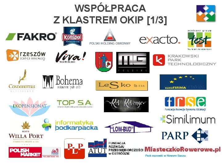 WSPÓŁPRACA Z KLASTREM OKIP [1/3] 