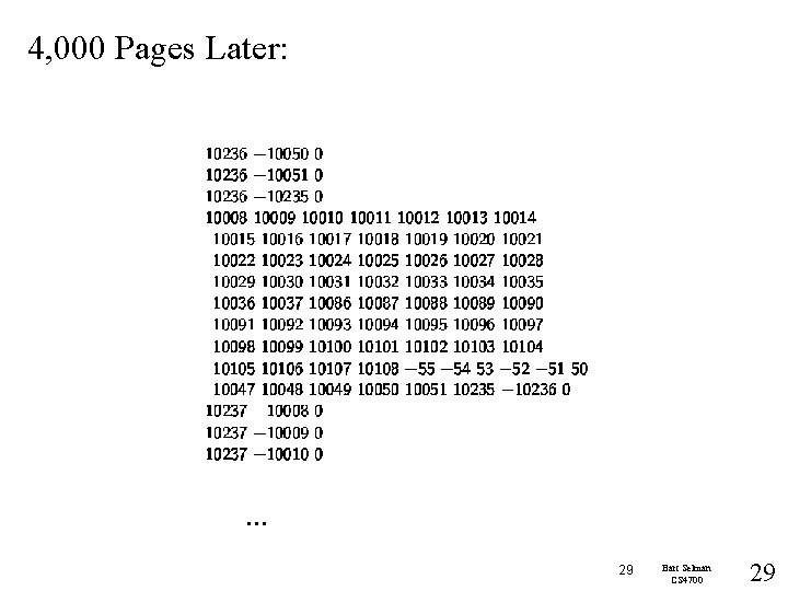 4, 000 Pages Later: … 29 Bart Selman CS 4700 29 