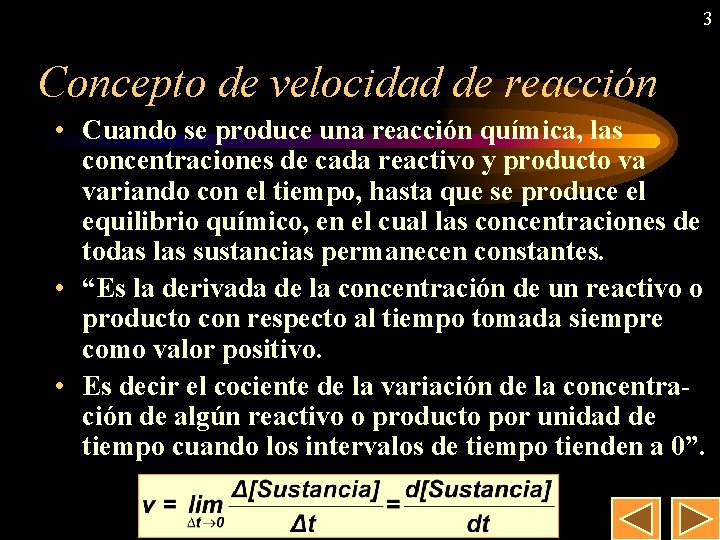 De Que Depende La Velocidad De Una Reaccion Quimica