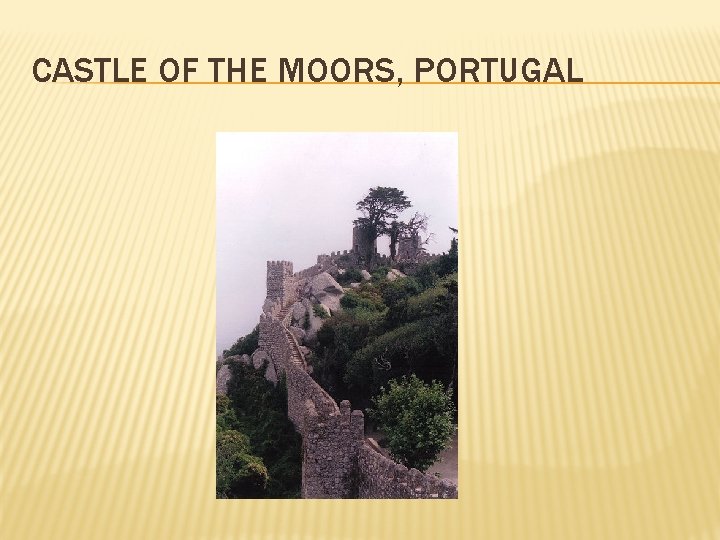 CASTLE OF THE MOORS, PORTUGAL 