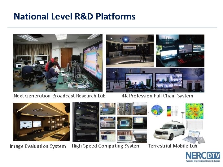 National Level R&D Platforms Next Generation Broadcast Research Lab 4 K Profession Full Chain