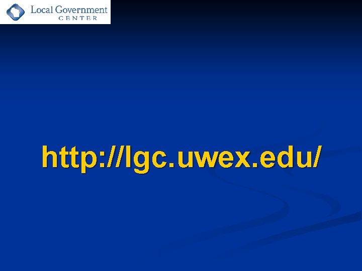 http: //lgc. uwex. edu/ 