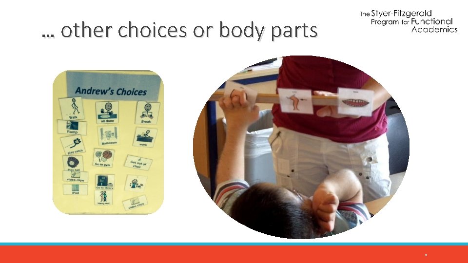 … other choices or body parts 9 