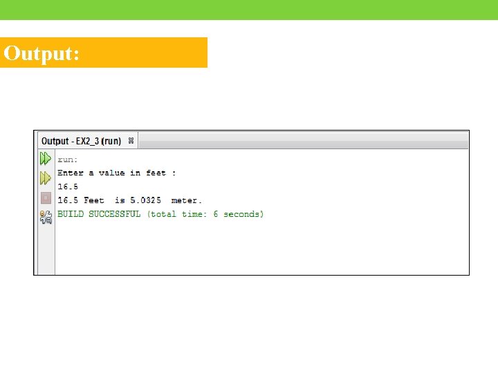 Output: 