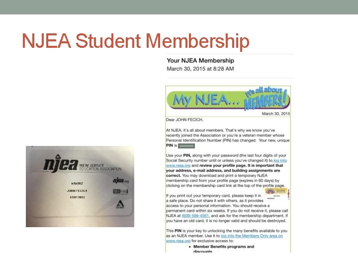 NJEA Student Membership 