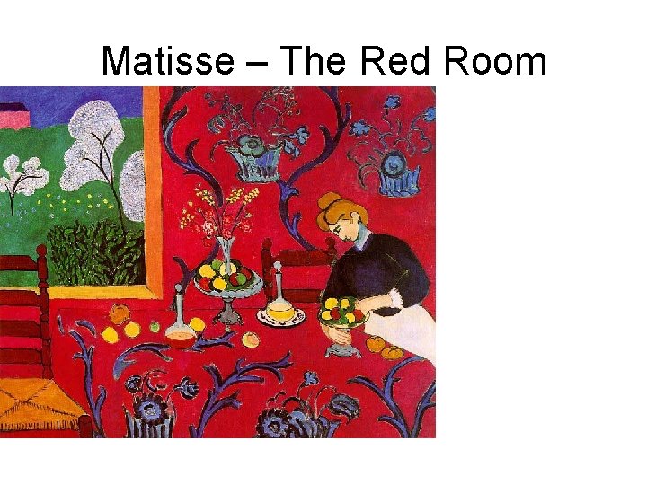 Matisse – The Red Room 