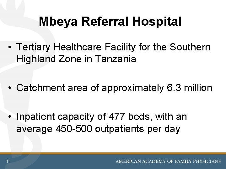 Mbeya Referral Hospital • Tertiary Healthcare Facility for the Southern Highland Zone in Tanzania