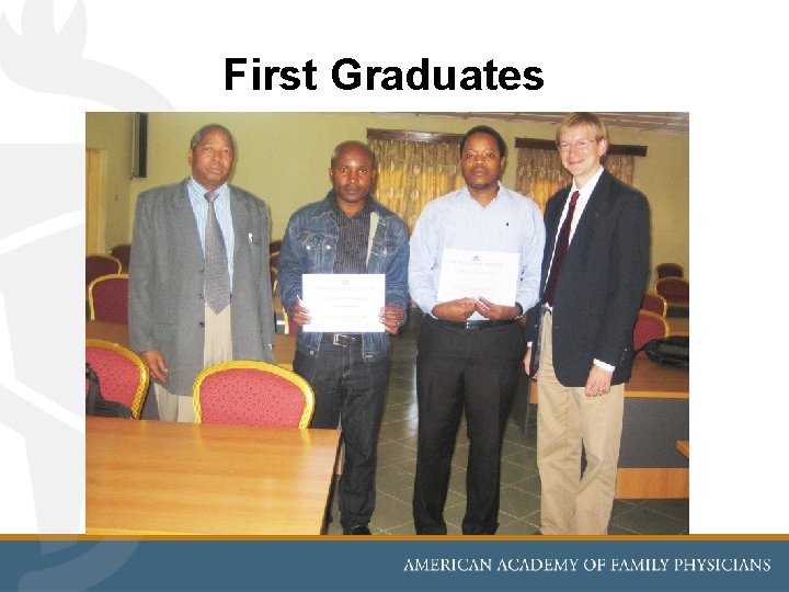 First Graduates 