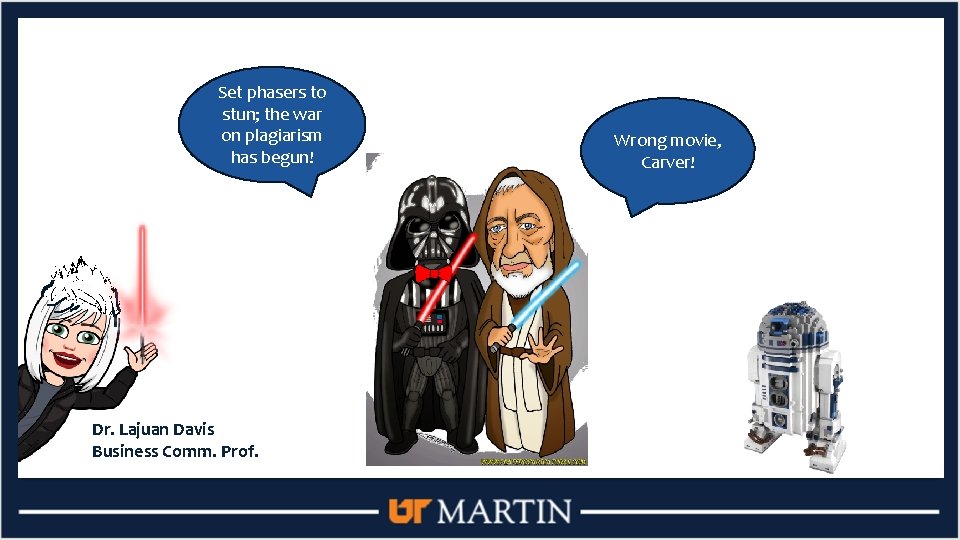 Common Knowledge • Stuff • Things Set phasers to stun; the war on plagiarism