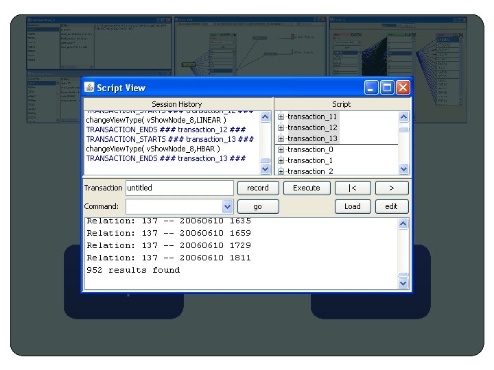 Script Dependency Graph History View 