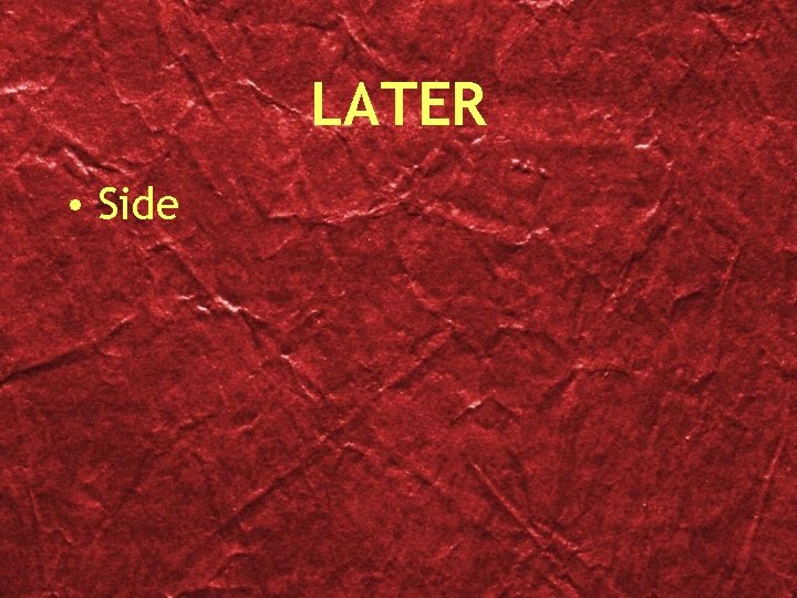 LATER • Side 