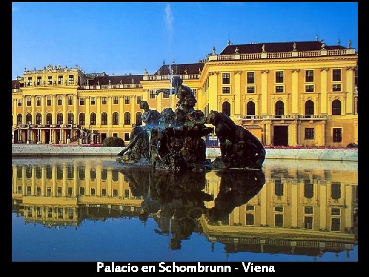 Palacio en Schombrunn - Viena 