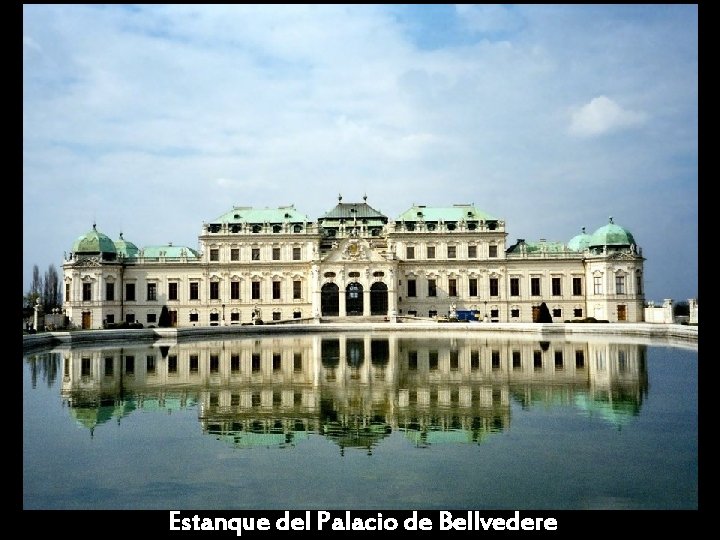 Estanque del Palacio de Bellvedere 