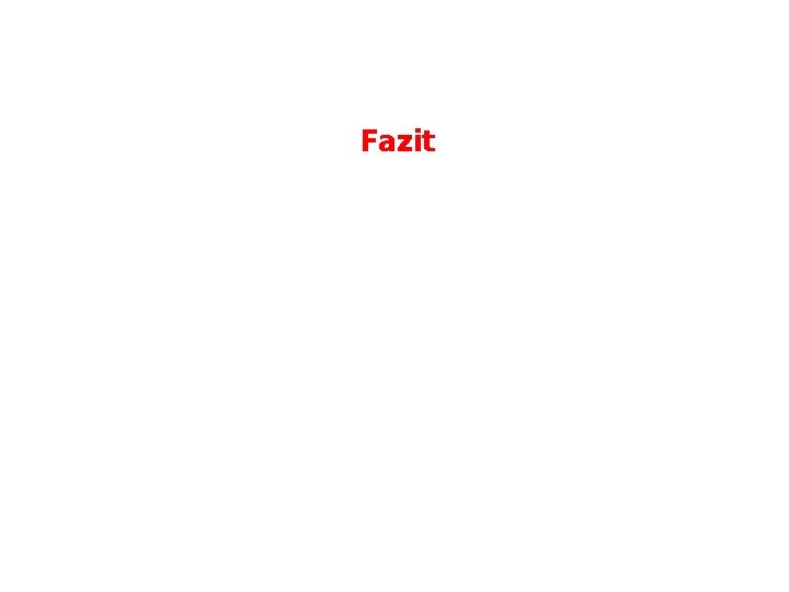 Fazit 