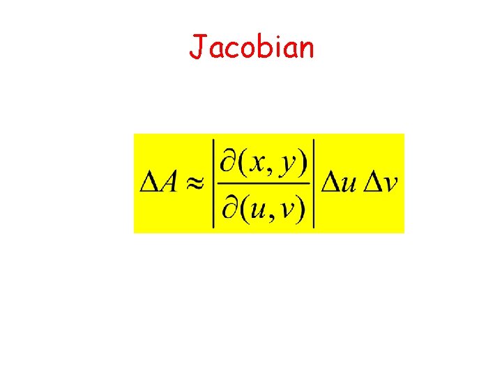 Jacobian 