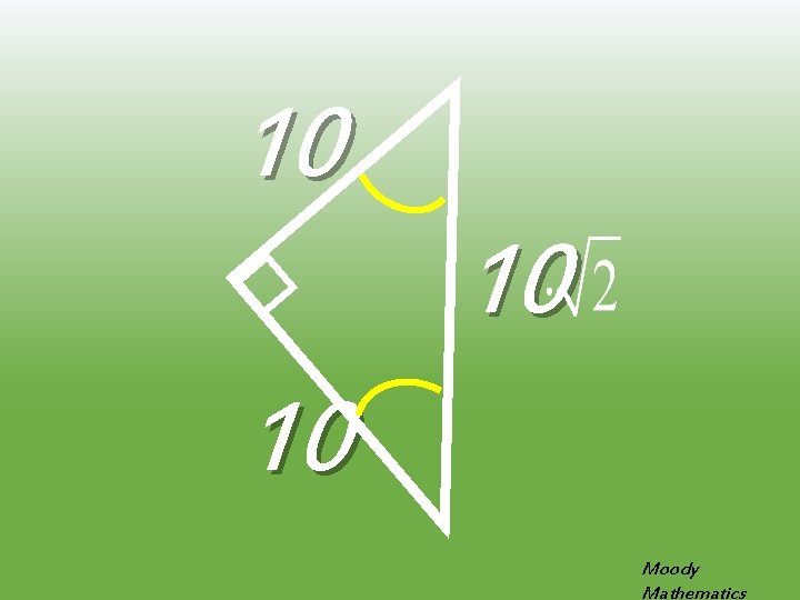 10 10 10 Moody Mathematics 