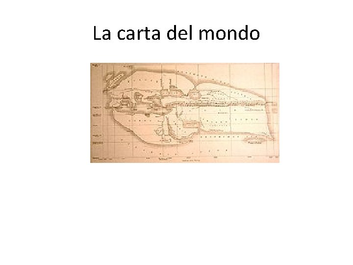 La carta del mondo 