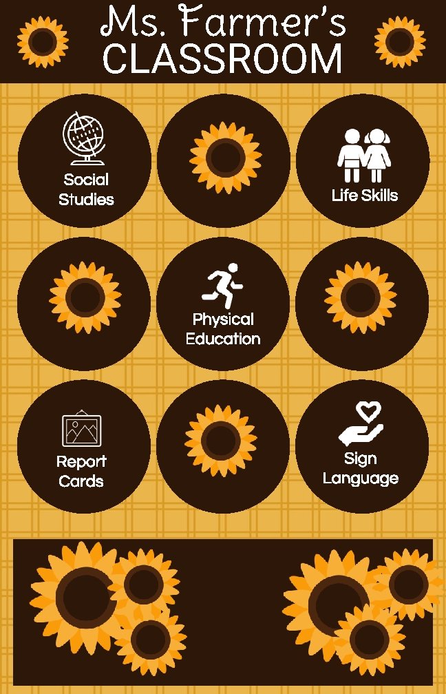 Ms. Farmer’s CLASSROOM Social Studies Life Skills Physical Education Report Cards Sign Language 