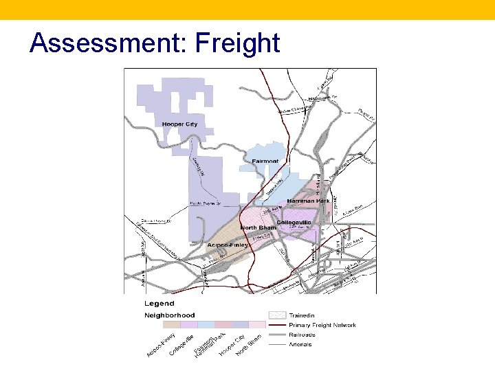 Assessment: Freight 