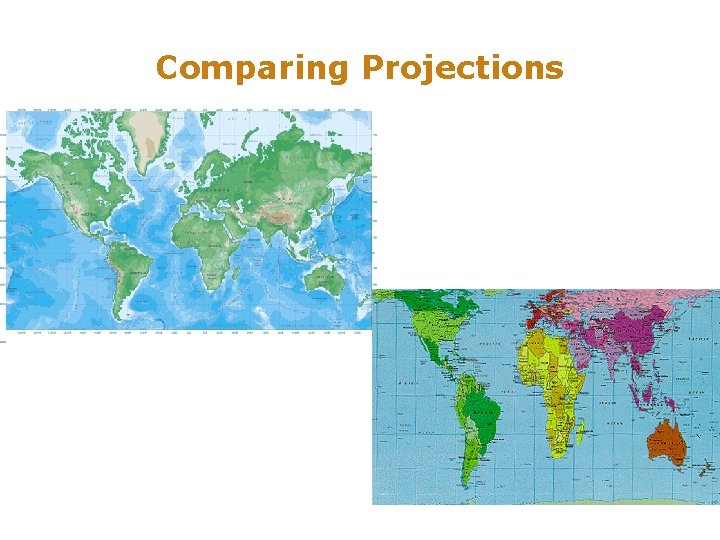 Comparing Projections 