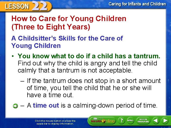 How to Care for Young Children (Three to Eight Years) A Childsitter’s Skills for