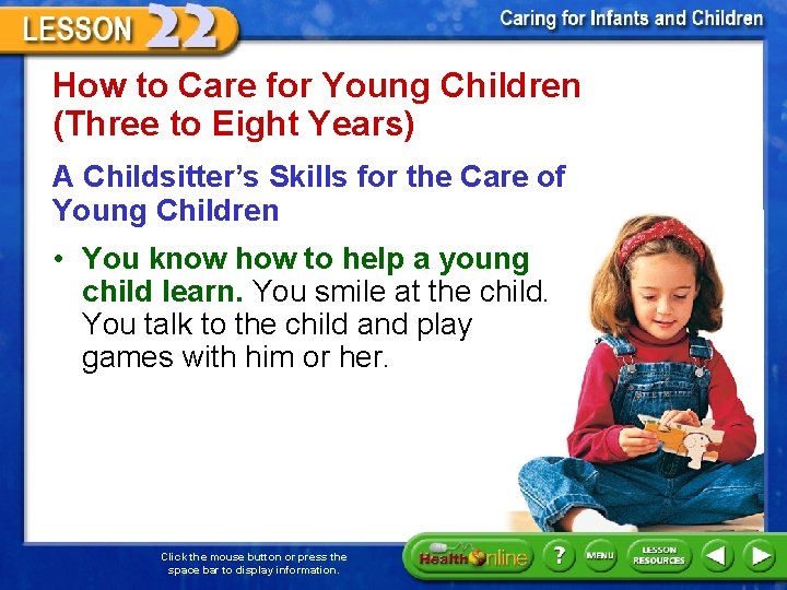 How to Care for Young Children (Three to Eight Years) A Childsitter’s Skills for