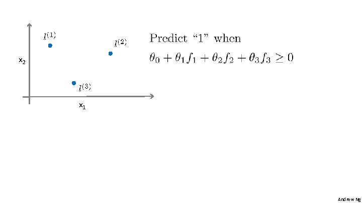 x 2 x 1 Andrew Ng 