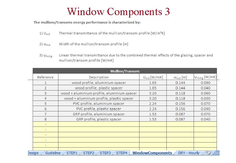 Window Components 3 
