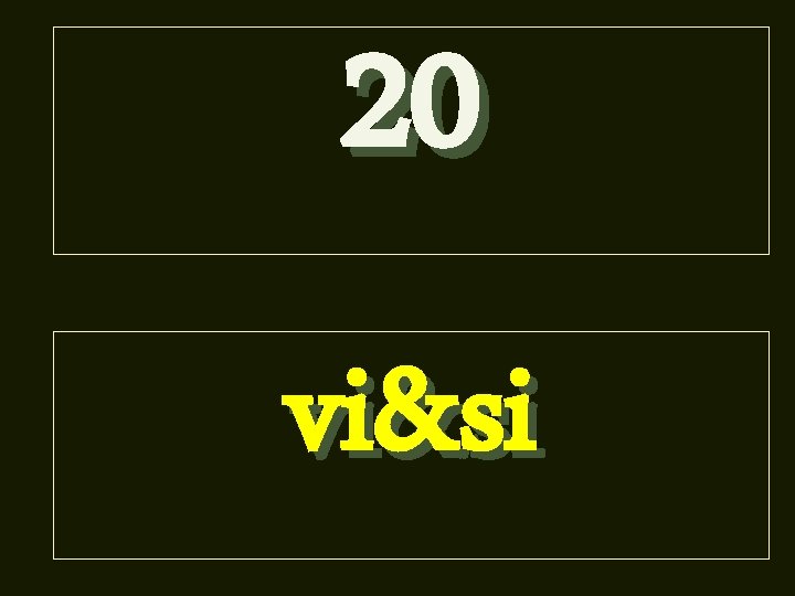 20 vi&si 