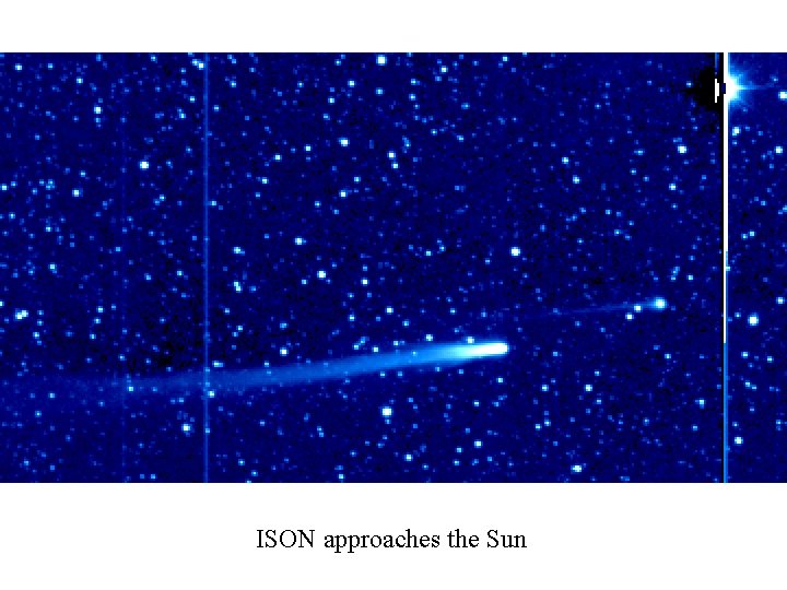 ISON approaches the Sun 