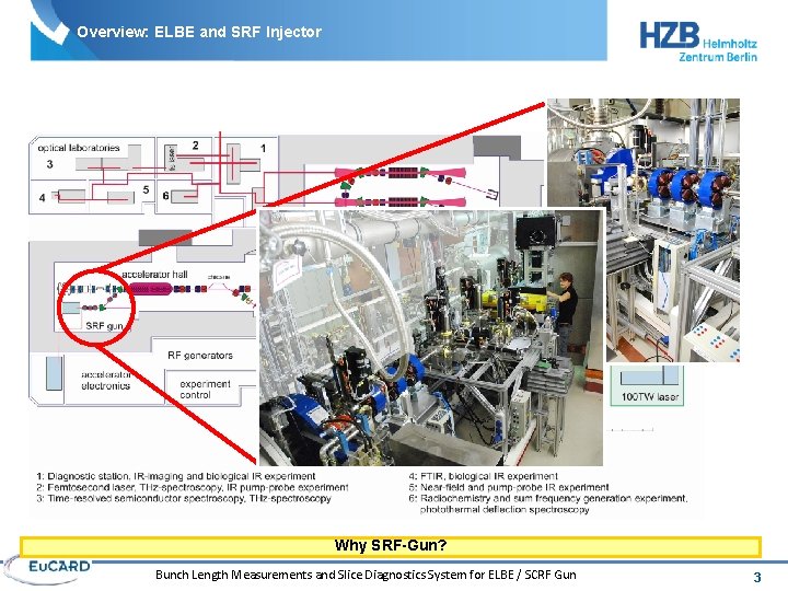 Overview: ELBE and SRF Injector Why SRF-Gun? Bunch Length Measurements and Slice Diagnostics System