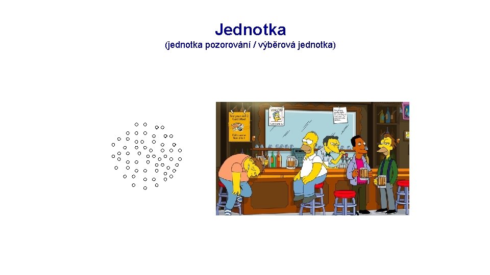 Rozpracování výzkumu: objekt Jednotka (jednotka pozorování / výběrová jednotka) 