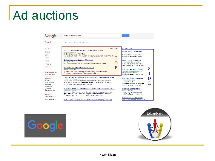 Ad auctions Noam Nisan 