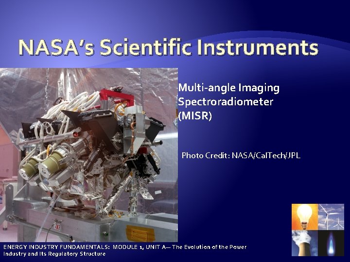 THE SCIENCE BEHIND CLEANER AIR ENERGY INDUSTRY FUNDAMENTALS