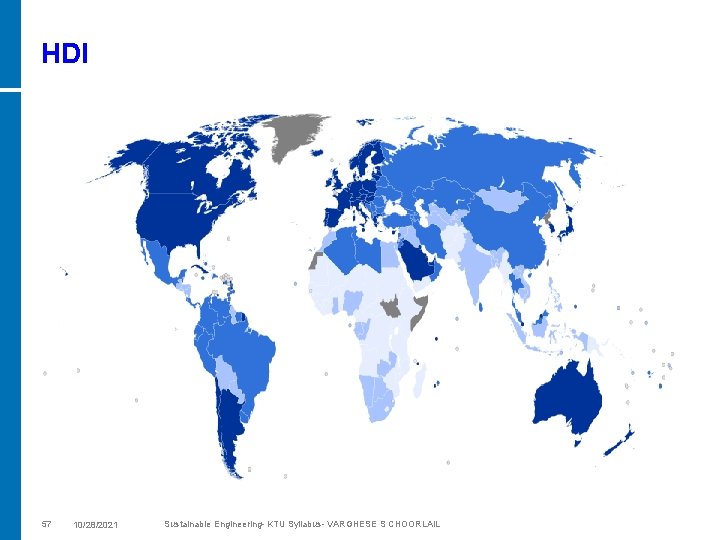 HDI 57 10/28/2021 Sustainable Engineering- KTU Syllabus- VARGHESE S CHOORLAIL 
