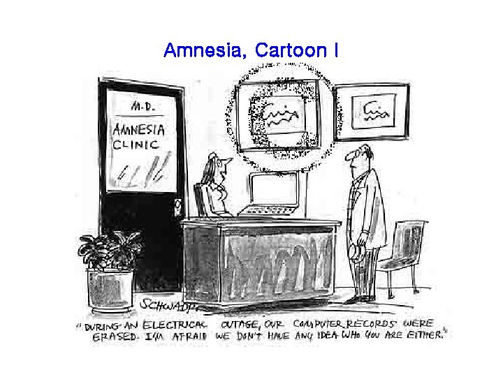 Amnesia, Cartoon I 