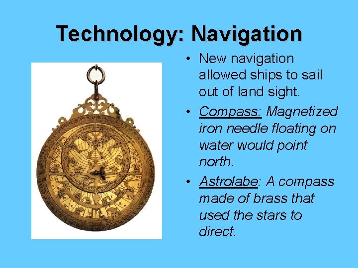 Foundations of European Exploration 1 st Peebles Robinson
