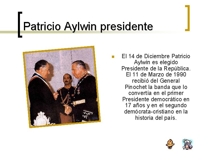 Patricio Aylwin presidente n El 14 de Diciembre Patricio Aylwin es elegido Presidente de