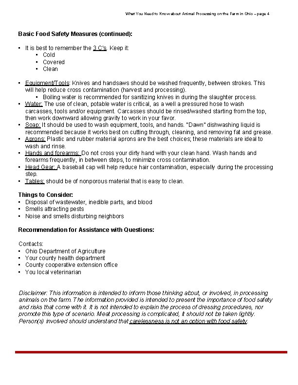 What You Need to Know about Animal Processing on the Farm in Ohio –