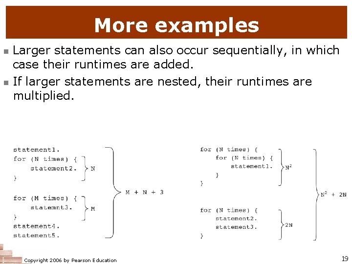 More examples n n Larger statements can also occur sequentially, in which case their More examples n n Larger statements can also occur sequentially, in which case their