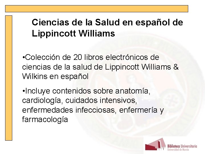 Ciencias de la Salud en español de Lippincott Williams • Colección de 20 libros