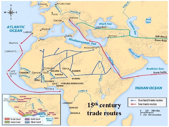 15 th century trade routes 