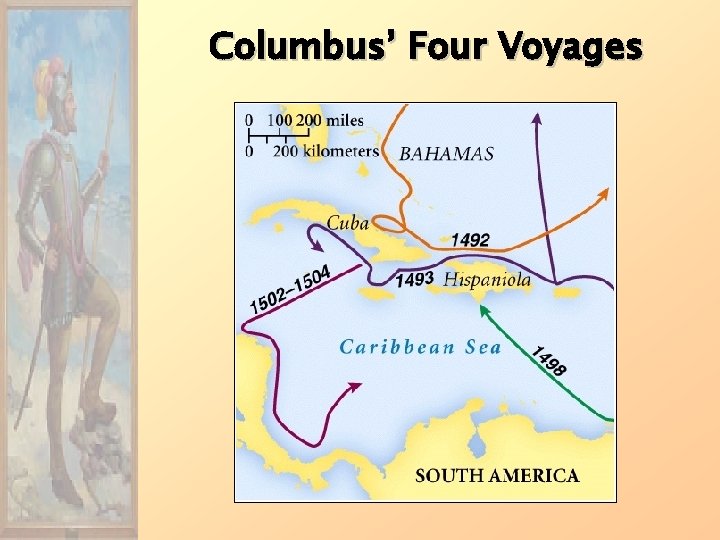 Columbus’ Four Voyages 